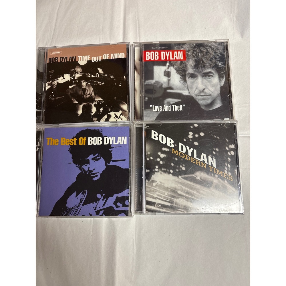 Bob Dylan 4 CD Lot Time Out of Mind Love And Theft Modern Times Best Of Dylan